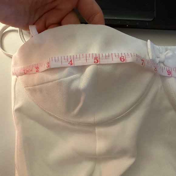 NWT With Jean white crop top - Picture 7 of 8